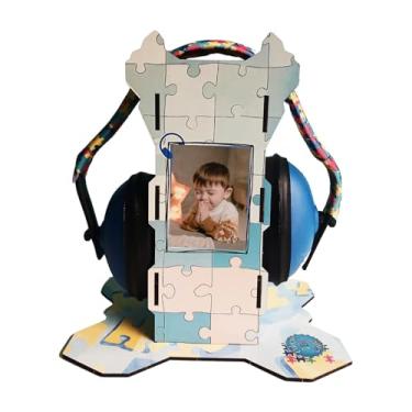 Imagem de Suporte Com Abafador de Ruido Para Autistas Personalizado com Foto