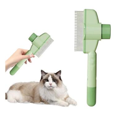 Imagem de Escova de Pelos de Pet com Cerdas Finas e Dentes Redondos Antinós - LO