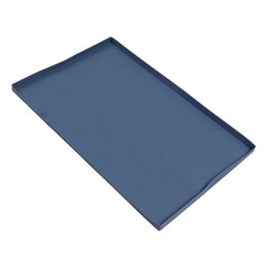 Imagem de Silicone Blackstone Griddle Top Top Anti Sticky Grill Protetive Tapete para Facilitar a Cozinha de Limpeza (22 polegadas azul escuro)