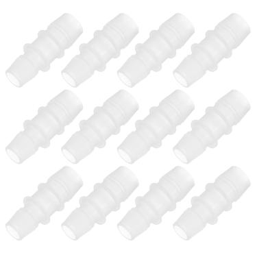 Imagem de PATIKIL 12 peças de acessórios de mangueira de plástico de 1/5.1 cm a 5/20.3 cm, acessórios para tubos redutores, adaptador de tubulação, kit de junta de emenda de união para sistema de ar gás água