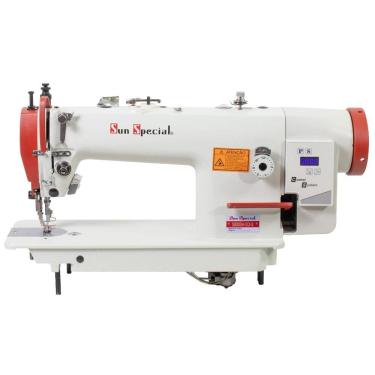 Imagem de Máquina Costura Industrial Reta Transporte Duplo SS0303D-H-12CX-QI 12MM - Sun Special