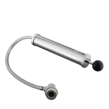 Imagem de Fabricação caseira de cerveja Beer Keg Air Pump,Co2 Pump With Gas Ball Lock,8 Inch Party Pump Beer Keg Tap Kit Homebrew Kegging Brewing Equipment Acessórios para vinho