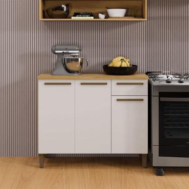 Imagem de Balcão Clássico Master Arte Móveis Cinamomo Off White