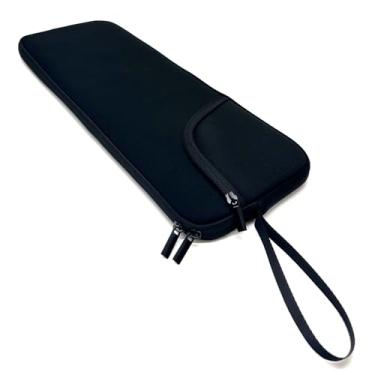 Imagem de Wanty Capa de neoprene à prova de poeira bolsa de transporte com alça compatível com MK270 / MK235 / MK295 / MK540 / HP 230 combo de teclado e mouse sem fio