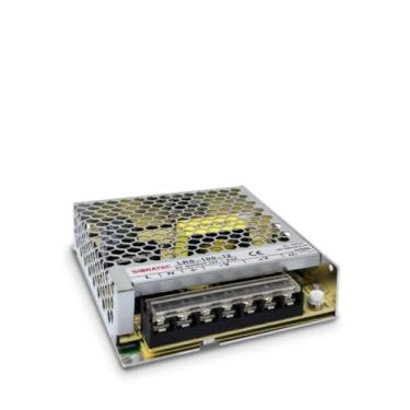 Imagem de Fonte Chaveada Entrada 110 / 220Vca Saída 12Vcc De 100W 8,5A Padrão Americano LRS100-12V Sibratec