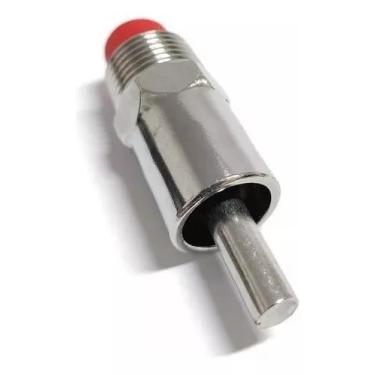 Imagem de 5 Bebedouros Suíno Porco Chupeta Inox Reforçado - MINYMIX, VERMELHO / 
