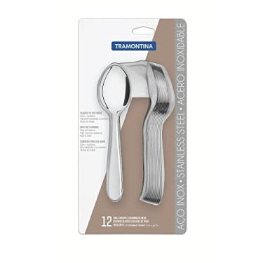 Imagem de Conjunto de colheres de mesa aço inox 12 pç.