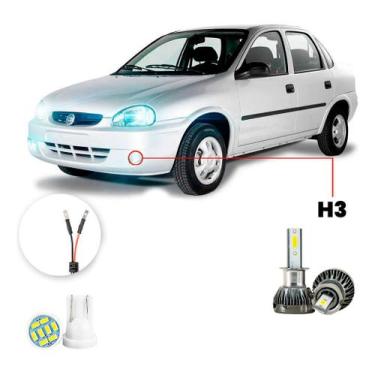 Imagem de Ultra Led Nano 22000lm Chevrolet Corsa Classic 2002-2009 H3 - LUXLED y
