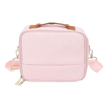 Imagem de Caixa da Câmera, Transporte e Estojo de Proteção, Compatível Com a Câmera CP910 1200 1300 DSLR, Carregando Bolsa Com Bolso Interno para Lente, Cabo e Outros Acessórios (Rosa)