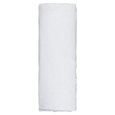 Imagem de Lençol Avulso Liso com Elástico para Berço Baby Joy, Branco