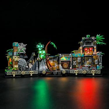 Imagem de BRIKSMAX Led Lighting Kit for LEGO-77015 Temple of The Golden Idol - Compatible with Lego Disney Building Blocks Model- Not Include Lego Set