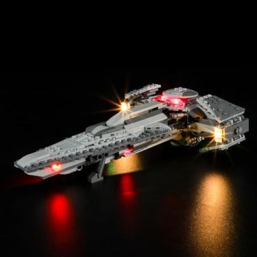 Imagem de BRIKSMAX Led Lighting Kit for Lego-75383 Darth Maul's Sith Infiltrator - Compatible with Lego Star Wars Building Set- Not Include Lego Set