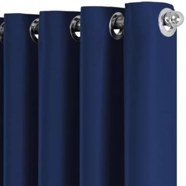 Imagem de Cortina Blackout em Tecido - De 2 até 5 metros de largura. Sala e quarto.(MARINHO-5,00 X 2,70)