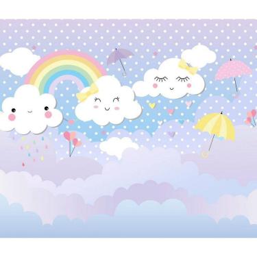 Imagem de Painel Retangular Sublimado Chuva De Amor 2,0X1,5 Frt-1782