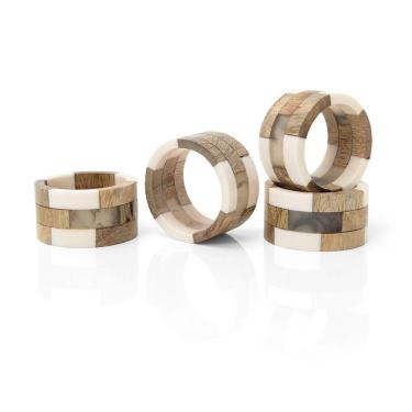 Imagem de Argola De Guardanapo Copa E Cia 4 Pçs Complement Baia Do Sancho