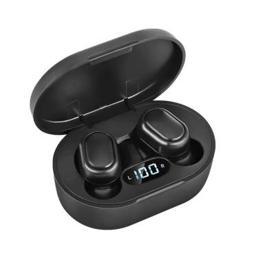 Imagem de Fone De Ouvido Bluetooth, Hi Fi Lossless Heads Sem Fio à Prova D\' água Preto