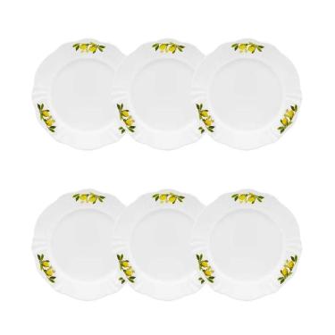 Imagem de Jogo de 6 Pratos Sobremesa 23 Cm Soleil Limoni Oxford