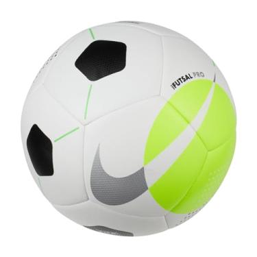 Imagem de NIKE DH1992-100 Futsal Pro bola de futebol recreativo unissex adulto branco/volt/prata tamanho 0