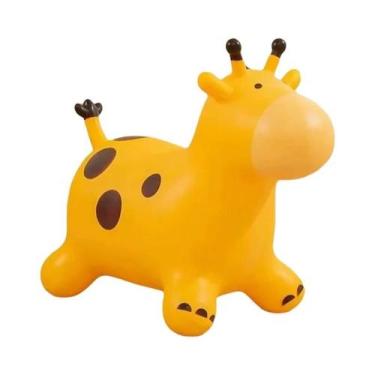 Imagem de Brinquedo Inflável De Cavalo Para Crianças, Bebês, Desenhos Animados E