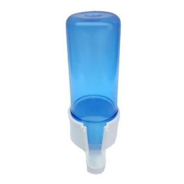 Imagem de Bebedouro 100ml Malha Fina Azul, Base Branca - 30 Und - Animalplast