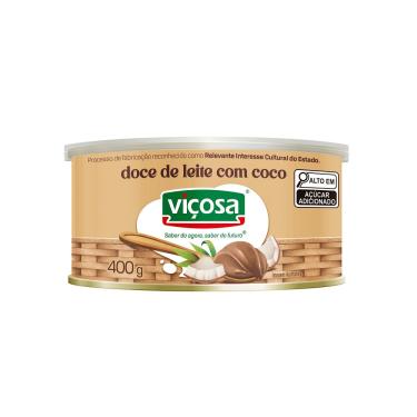 Imagem de Doce de Leite Viçosa com Coco 400g