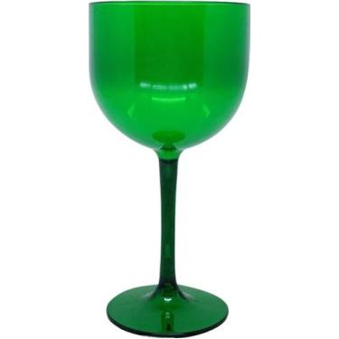 Imagem de Kit 50un Taças de Gin 580ml Degradê Azul com Fosco - Nacional, Verde