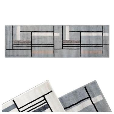 Imagem de 1 Tapete Quarto Beira Cama Passadeira 57x180 Js Re Nap Vr - IDEALIZA, 