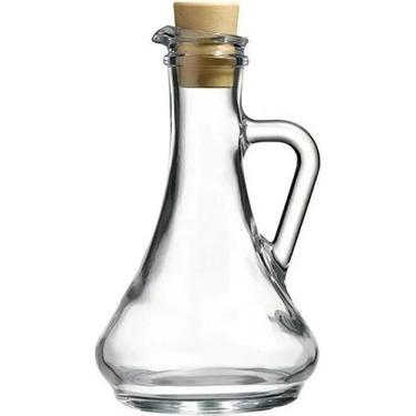 Imagem de Garrafa 260ml Para Azeite Ou Vinagre Em Vidro E Rolha Sintética Pasaba