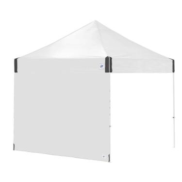 Imagem de E-Z UP Parede lateral única, serve para pernas retas de 3,5 m, acessório de clipe de treliça, branco