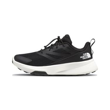 Imagem de THE NORTH FACE Tênis de corrida unissex infantil Altamesa Trail, leve e altamente acolchoado, entressola Eva para caminhadas, Tnf preto/cinza asfalto, 16