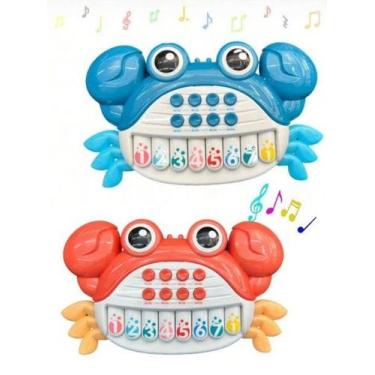 Imagem de Caranguejo musical para crianças e bebês - VALOR STORE