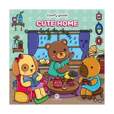 Imagem de Livro De Colorir Cute Home 22 Páginas - Ciranda Cultural