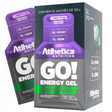 Imagem de GO! Recovery & Energy Gel (Caixa c/10 sachês de 30g) Atlhetica Nutrition