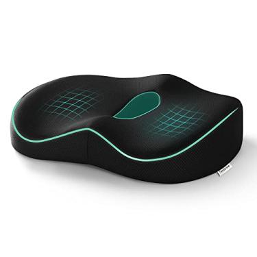 Imagem de Almofada de donut para dor no cóccix, hemorroida para mulheres/homens, almofada de donut para sentar pós-parto, almofada de donut para alívio de pressão, alívio de pressão, almofada de assento para