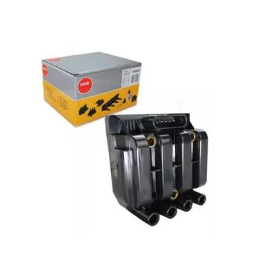 Imagem de Bobina Ignição 6 Pinos Fox Gol Voyage 1.0 1.6 Flex G5 G6 Ngk U6043
