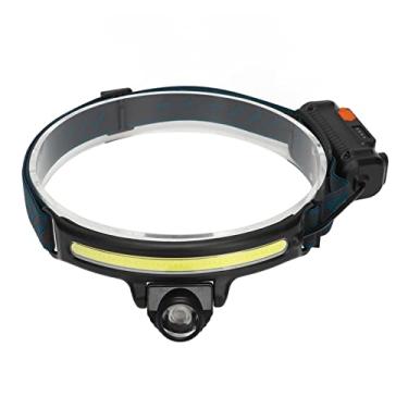 Imagem de Taruor Farol Recarregável Com Sensor de Movimento da Mão XPG Cob LED 2000mAh Bateria para Camping e Pesca Noturna W678 Modelo (W678 1 Modelo de foco fixo)