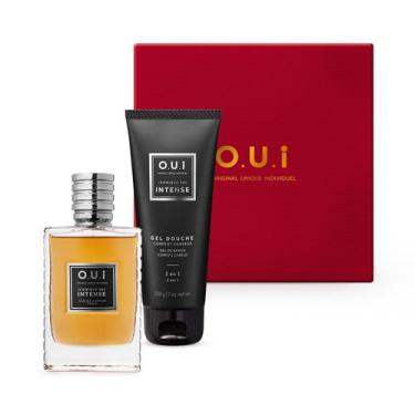 Imagem de Combo O.U.I Iconique 001 Intense: Eau De Parfum 75ml + Gel De Banho 20