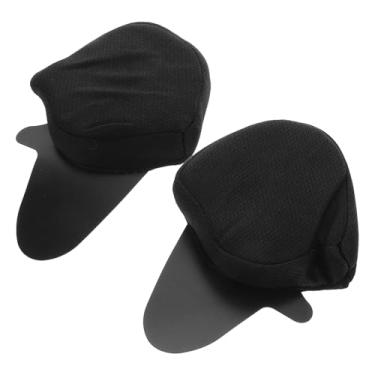 Imagem de Luxshiny 2 Peças de Protetores Auriculares de Cobertura Total, Protetores Auriculares Bloqueadores de para Ciclismo E Ciclismo, Preto