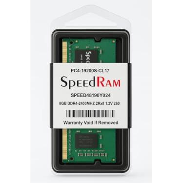 Imagem de Memória para Notebook 8GB 2400MHz 1.2V SpeedRam PC4-19200S SODIMM DDR4 SDRAM