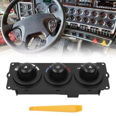 Imagem de Dasbecan Painel do módulo de controle climático do aquecedor A/C F21-1013-11-000 compatível com Kenworth Paccar 2006-2023 com substituição do dorminhoco # F21101311000