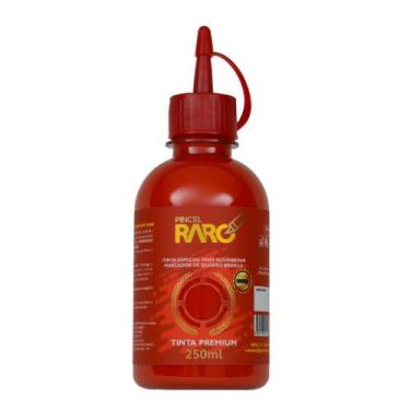 Imagem de Tinta Para Pincel De Quadro Branco 250ml - Pincel Raro, Vermelho