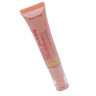 Imagem de Ruby Rose Base Líquida Soft Blend 30ml Cor: F30