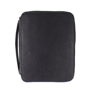 Imagem de Tombow Estojo de armazenamento com zíper 56204, preto. Estojo de armazenamento portátil de arte e artesanato com 54 compartimentos e bolsa de malha serve para canetas, lápis, canetas, marcadores e acessórios da Tombow