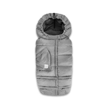 Imagem de Cobertor para carrinho de bebê 7AM Enfant 212 – Cobertor ajustável com zíper para bebês no inverno, unissex multiuso forrado com lã quente com capuz repelente de água | (6M - 4T)