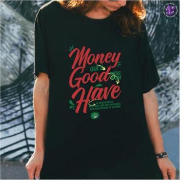Imagem de Camiseta Money que é Good Nóis num Have Mamonas - Mina Store, Preto, G
