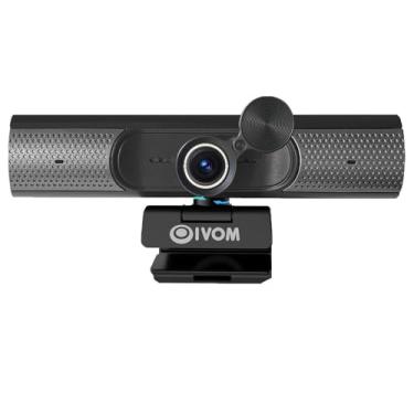 Imagem de Oivom Webcam Com Microfone E Alto-Falante, Capa De Privacidade Para Câmera Usb 3 Em 1, Plug-Play, Streaming Conferências, Grande Angular (Microfone Alto-Falante 1080P)