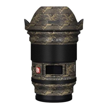 Imagem de AF 16 1.8 Anti-Scratch Camera Lens Sticker Coat Wrap Protective Film Skin Cover for Viltrox AF 16mm F1.8 adequado para Sony Mount (Wave Gold)