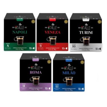 Imagem de Cafe Capsula Dolce Gusto Café  Gourmet Expresso Cafe Italle 50 - Café 