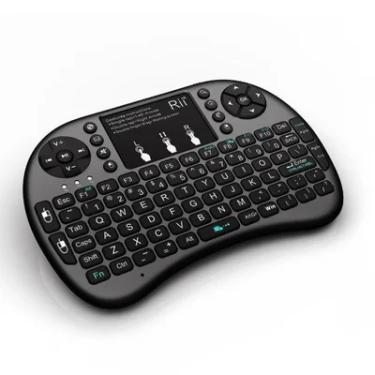 Imagem de Mini Teclado Controle S/fio Touch LED PC/note/gamer/tvsmart