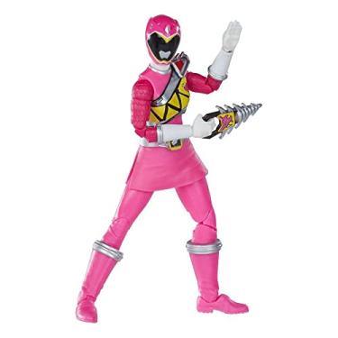 Imagem de Power Rangers Lightning Collection Dino Charge Pink Ranger 15-cm Premium Collectible Action Figure Toy, Power Pop Art Packaging Variant